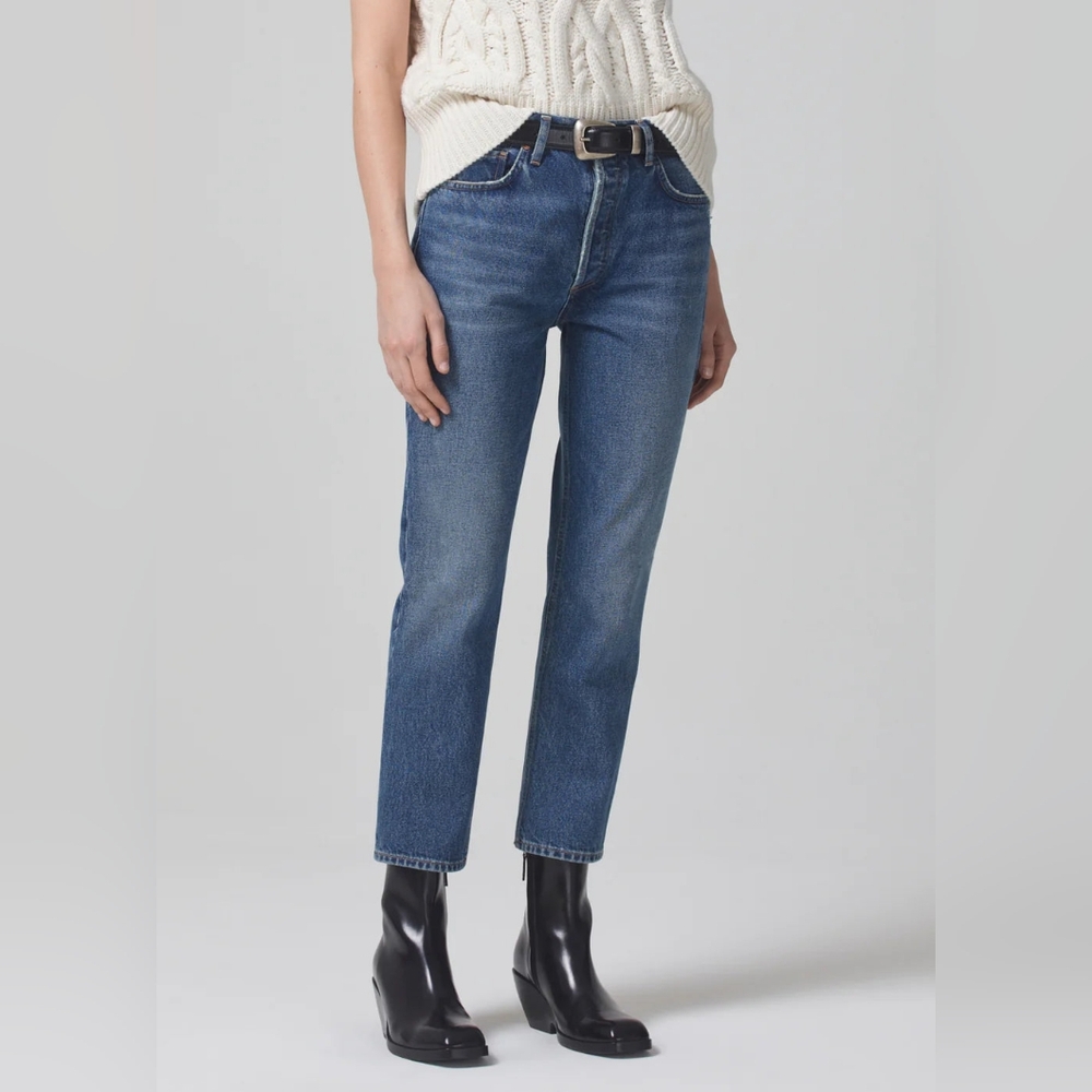 Citizens of Humanity Charlotte High Rise Straight Jeans size 25